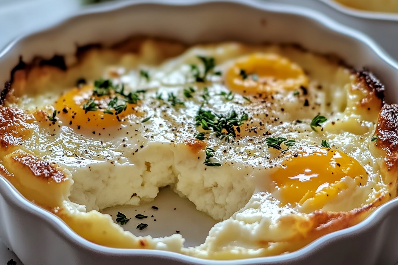 baked cottage cheese eggs recipe - Easy and Nutritious Baked Cottage Cheese Eggs Recipe