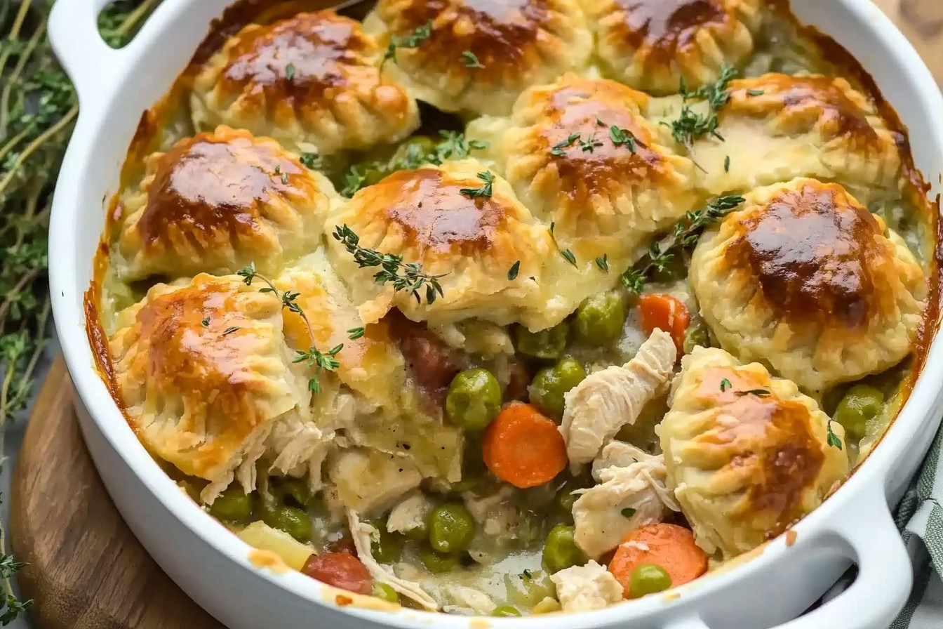 irresistible chicken pot pie casserole - Irresistible Chicken Pot Pie Casserole Recipe: Comfort Food Classic