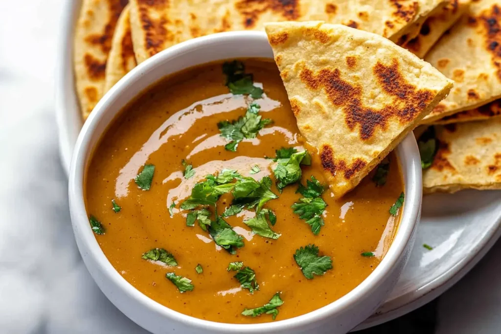 A close-up image of Taco Bell creamy jalapeno sauce in a small bowl surrounded by tacos, tortilla chips, and fresh jalapenos. The sauce’s creamy texture and zesty flavor are highlighted, appealing to fans of Mexican-inspired cuisine.