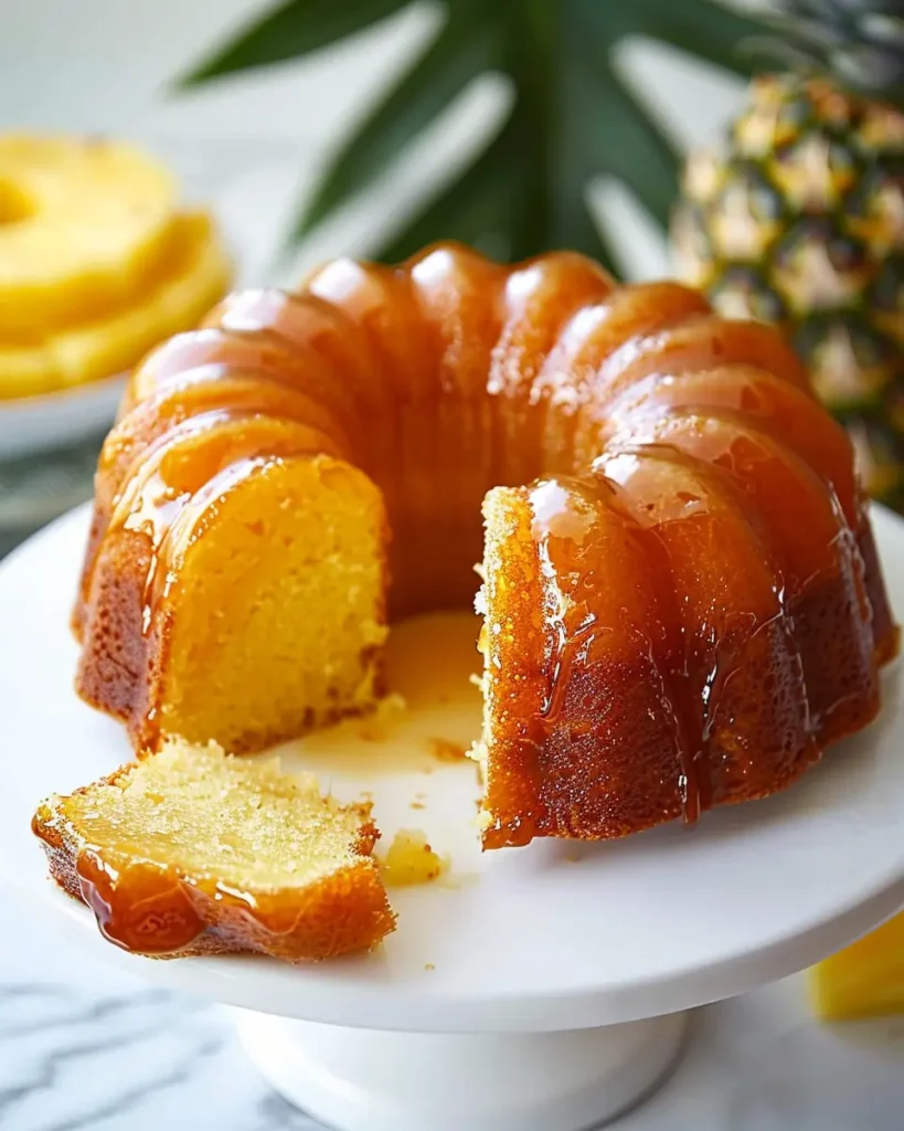 Adding Pineapple Juice to Cake Batter