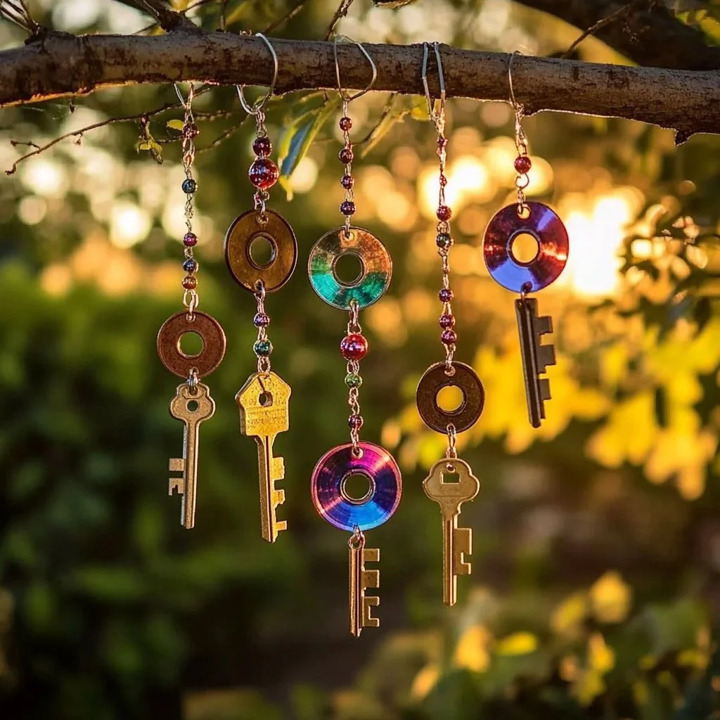 diy cd wind chime magic 2025 06 16 070617 - DIY CD Wind Chime Magic