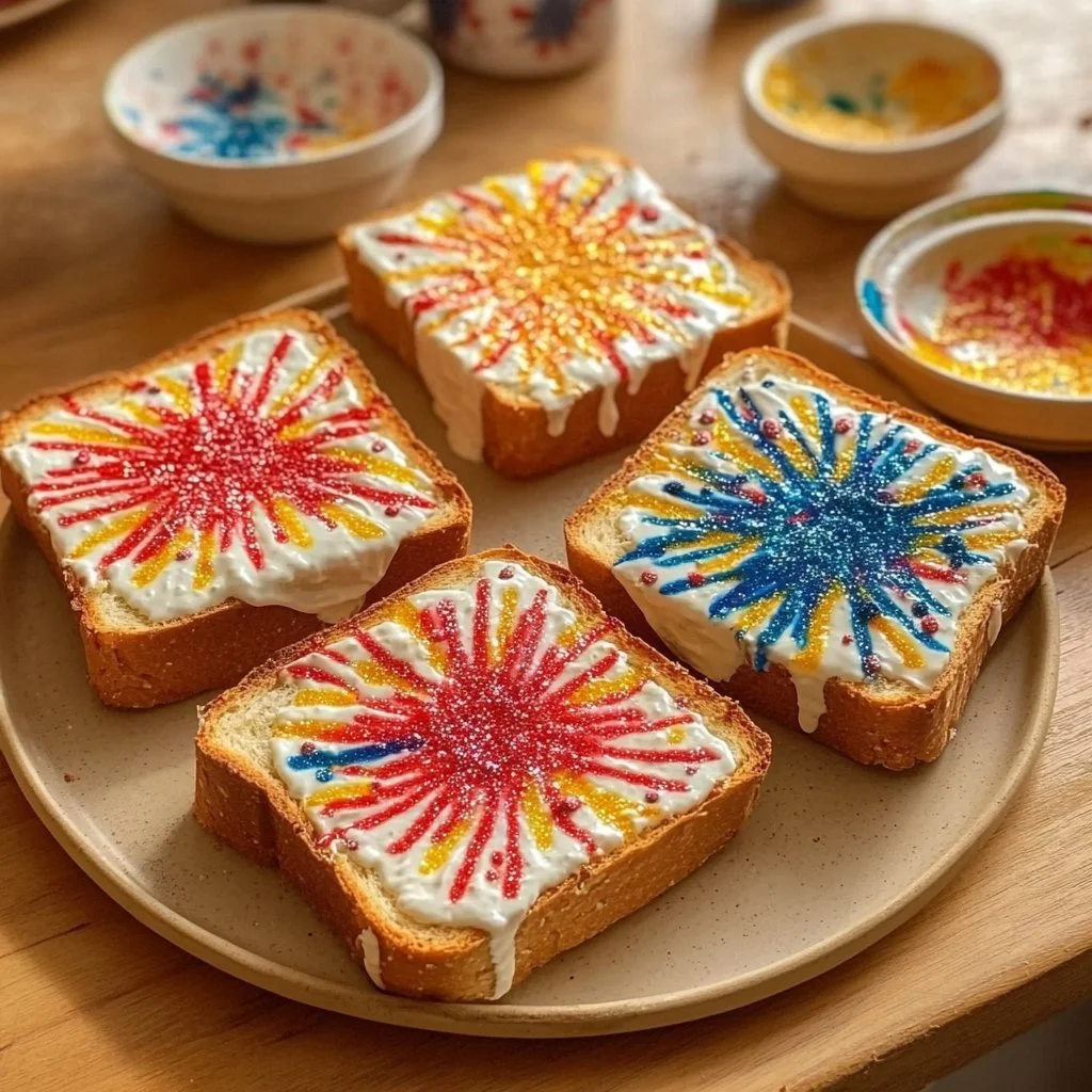 edible paint fireworks toast 2025 06 27 214452 - Edible Paint Fireworks Toast