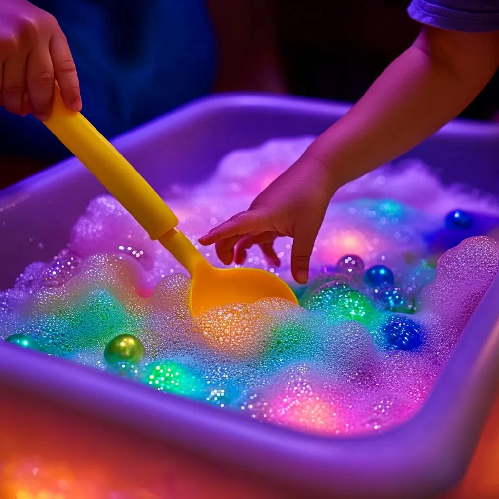 glow in the dark foam pile 2025 06 17 073239 - Glow-in-the-Dark Foam Pile