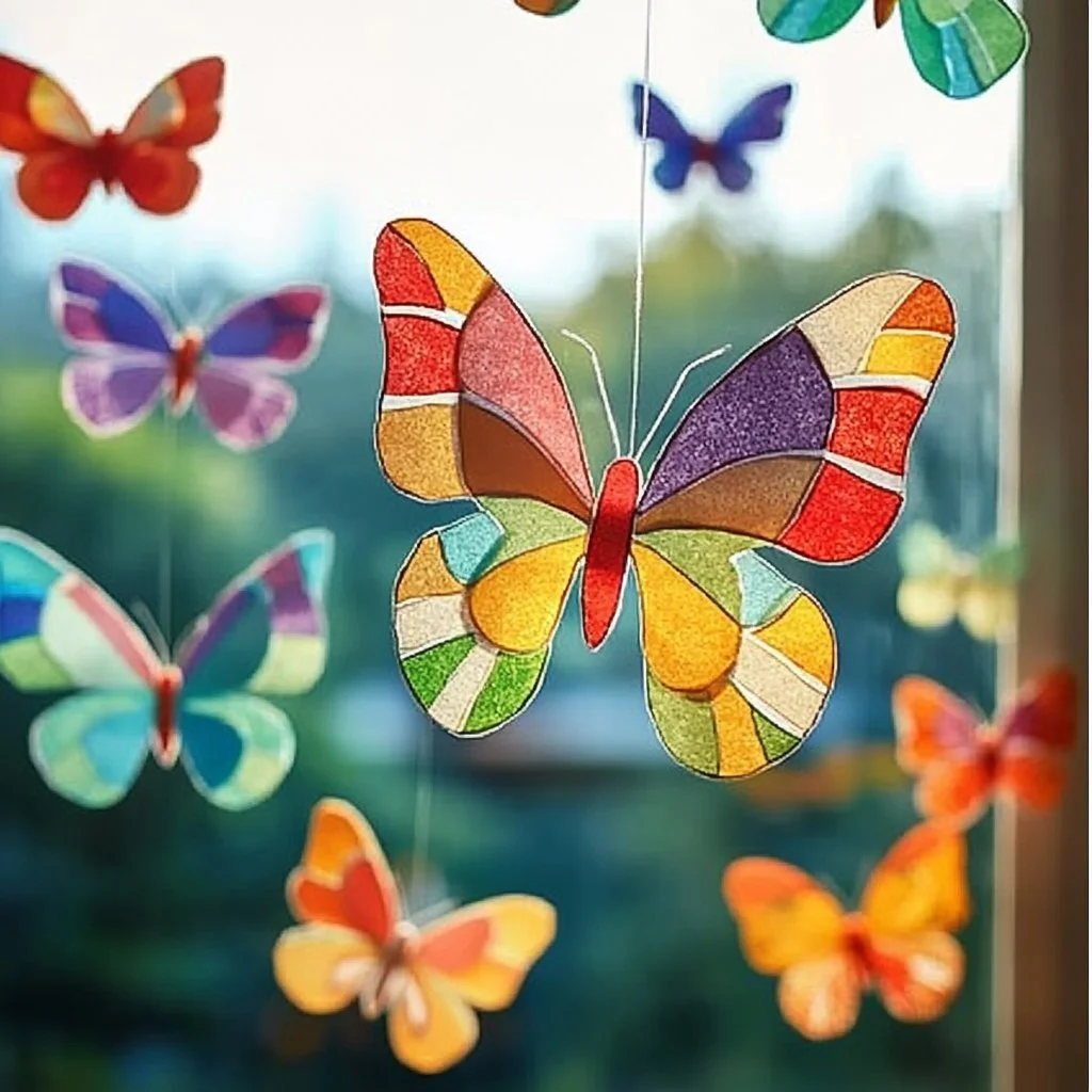 the sun hit the window and suddenly our butterflie 2025 06 17 073236 - The sun hit the window and suddenly—our butterflies shimmered like stained glass, dancing with every flicker of light.