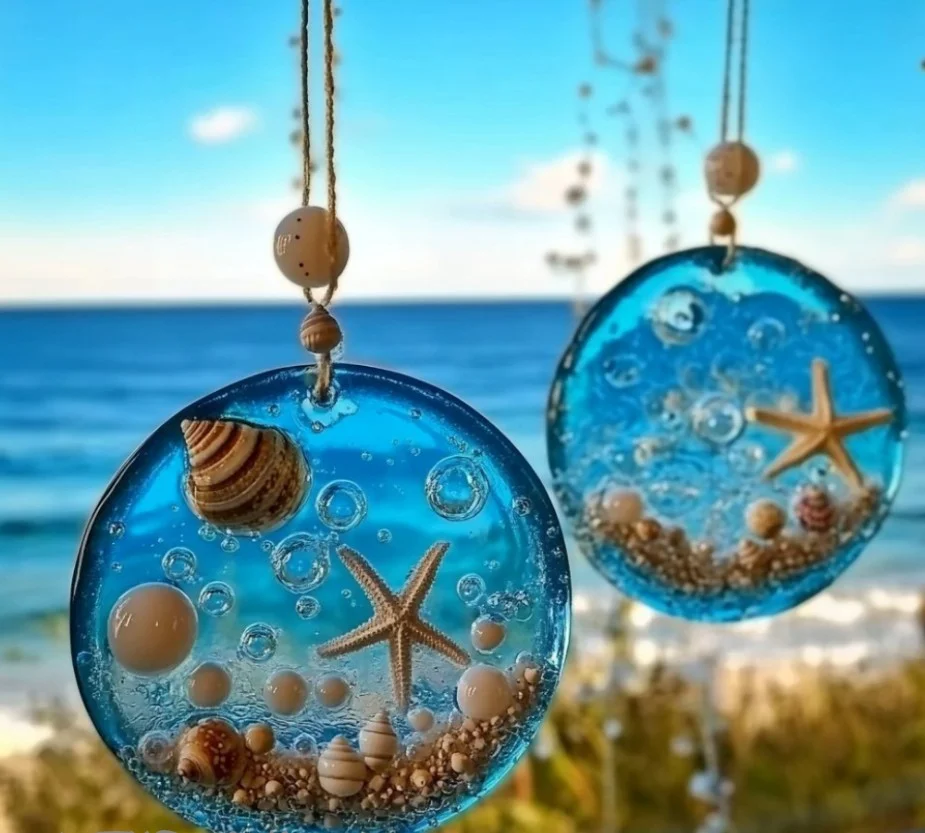 blue bead ocean suncatchers 2025 07 19 150853 - Blue Bead Ocean Suncatchers