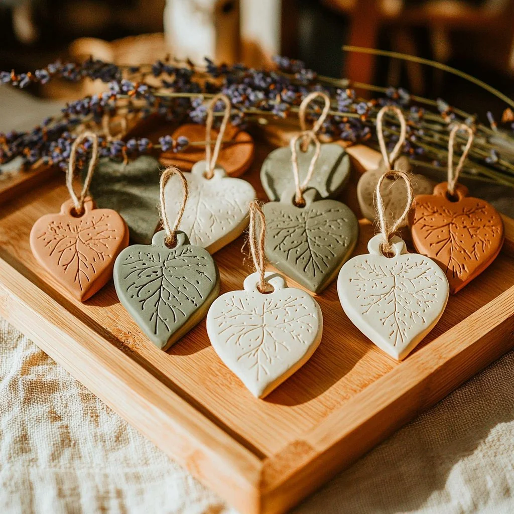 DIY clay diffuser stones for aromatic home fragrance