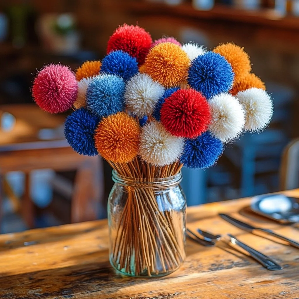 fluffy yarn pom pom fireworks 2025 07 05 151115 - Fluffy Yarn Pom-Pom Fireworks