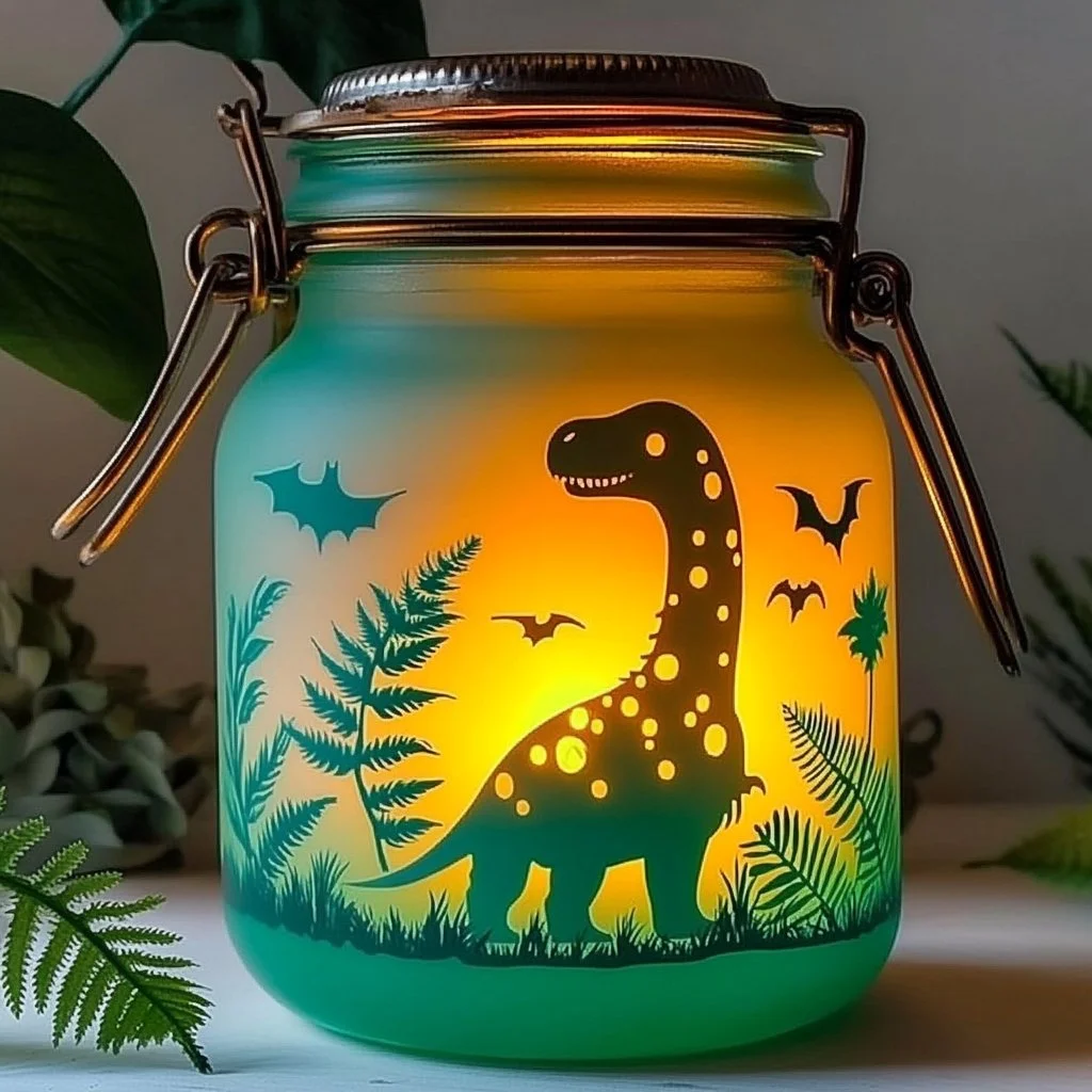 glow jar with dinosaurs 2025 07 09 140114 - Glow Jar with Dinosaurs
