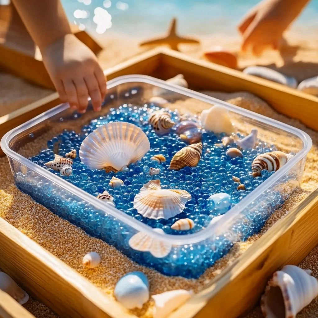 ocean beach sensory bin 2025 07 11 160334 - Ocean Beach Sensory Bin