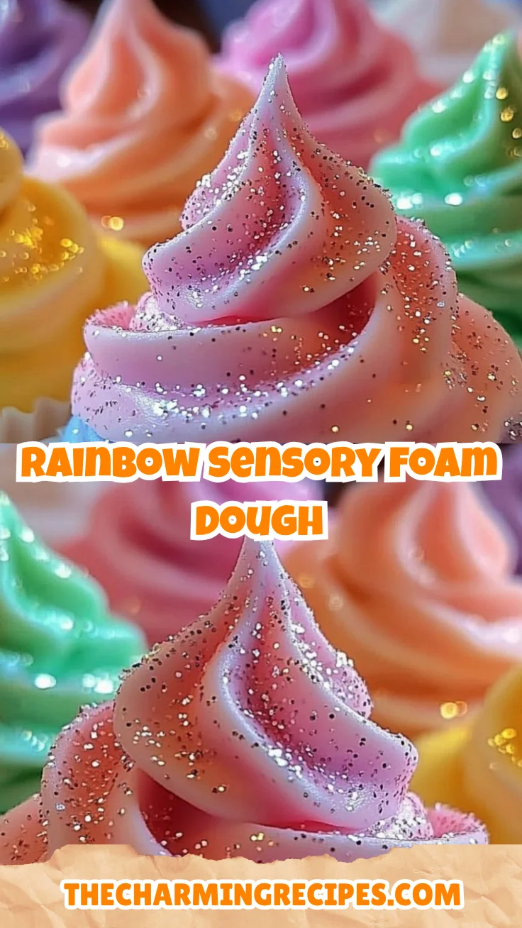 rainbow sensory foam dough 2025 07 18 162342 - Rainbow Sensory Foam Dough