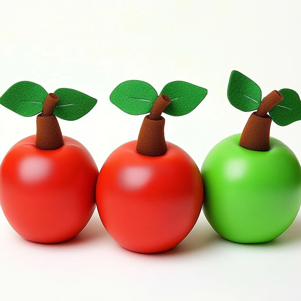 Apple stress balls for stress relief and relaxation