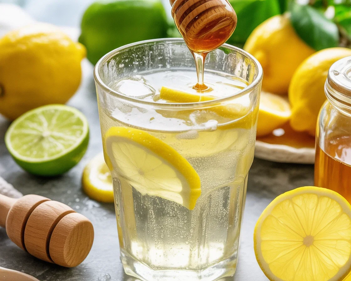 3 Ingredient Mounjaro Recipe with lemon, ginger, and honey for weight loss