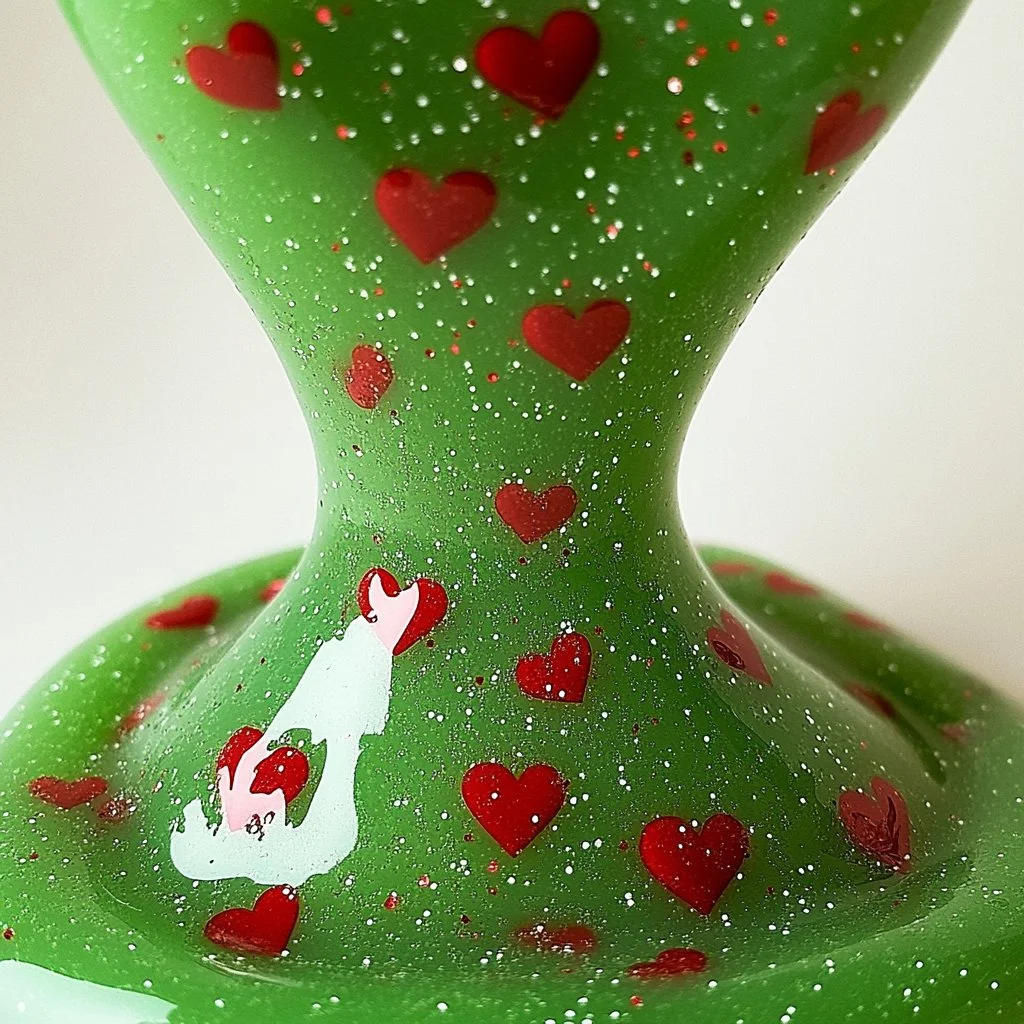 Homemade Grinch Slime for holiday crafting and fun