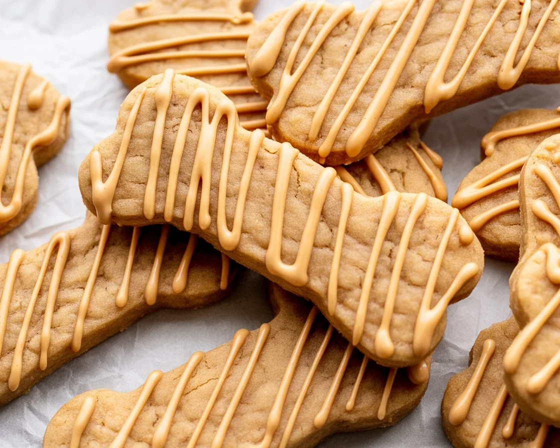 Easy 5 ingredient homemade dog treats recipe with peanut butter and pumpkin