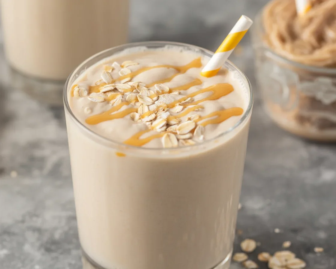 Delicious and healthy Banana-Free Protein Smoothie with vibrant colors and fresh ingredients