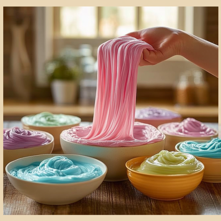 1 4 - Cornstarch and Dish Soap Slime