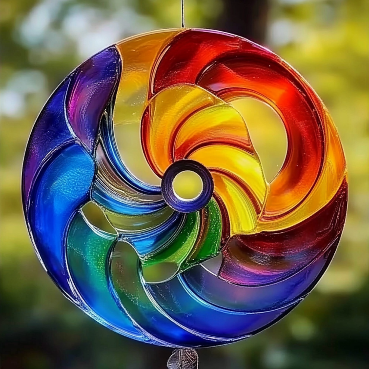 1 5 - Suncatchers from Old CDs
