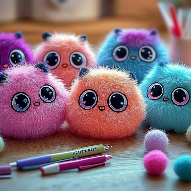 2 1 - Fluffy Pet Rocks Craft