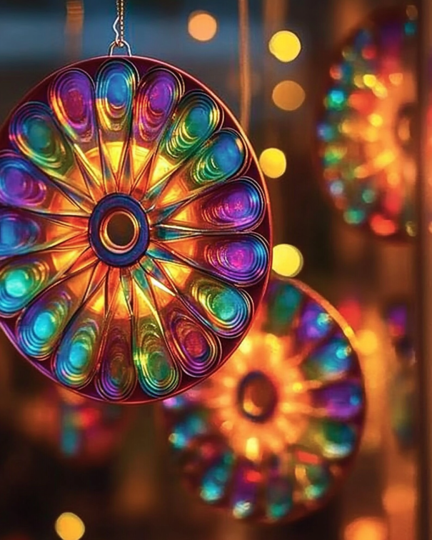 3 4 - DIY CD Suncatchers