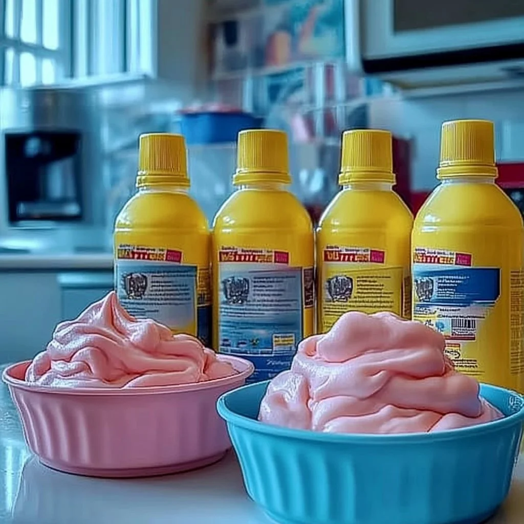 Colorful Cloud Dough for sensory play and creative activities