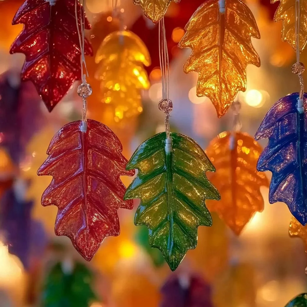 Colorful crayon melt art artwork featuring melted crayon designs.