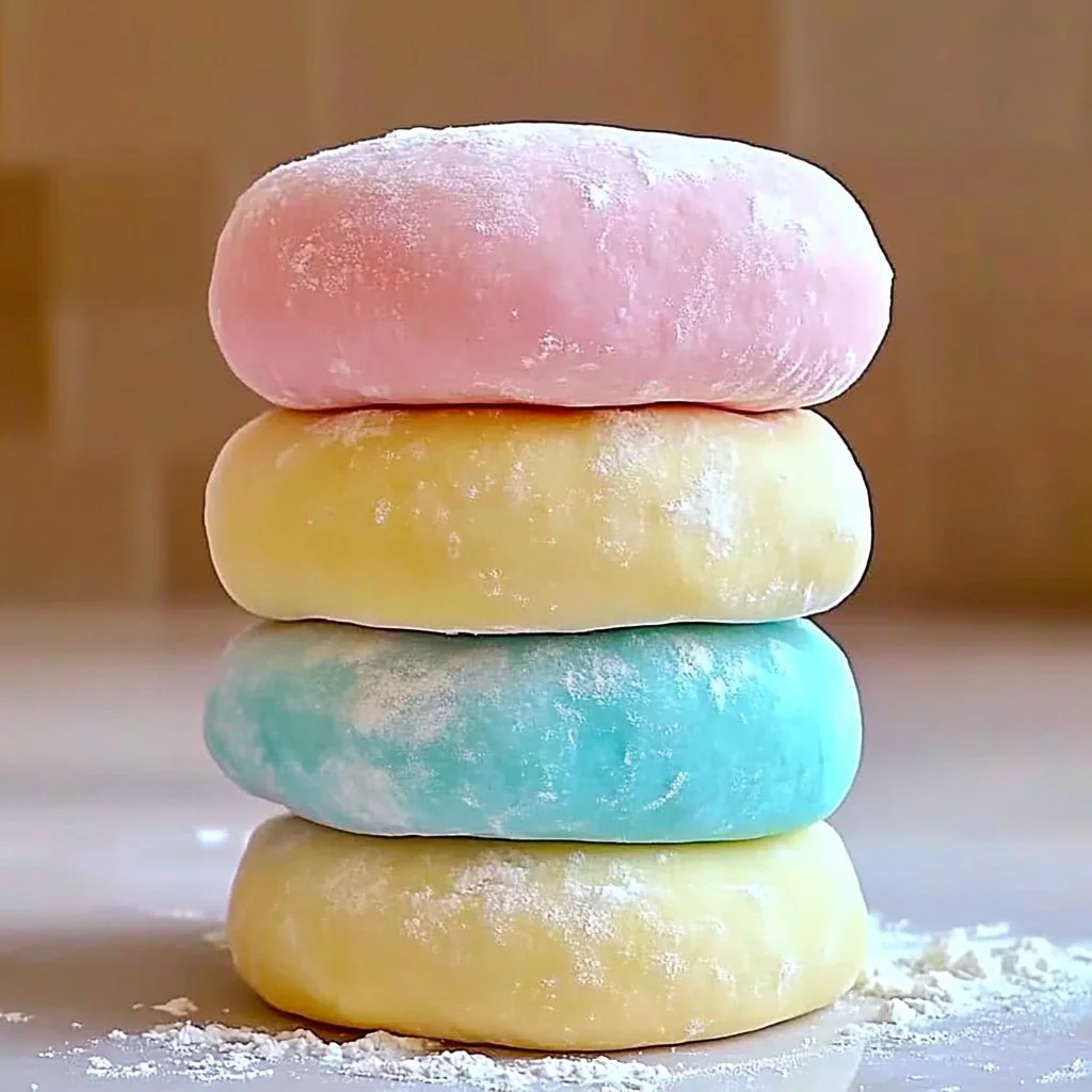 A fluffy dough rising beautifully in a bowl, ready for baking delicious treats.