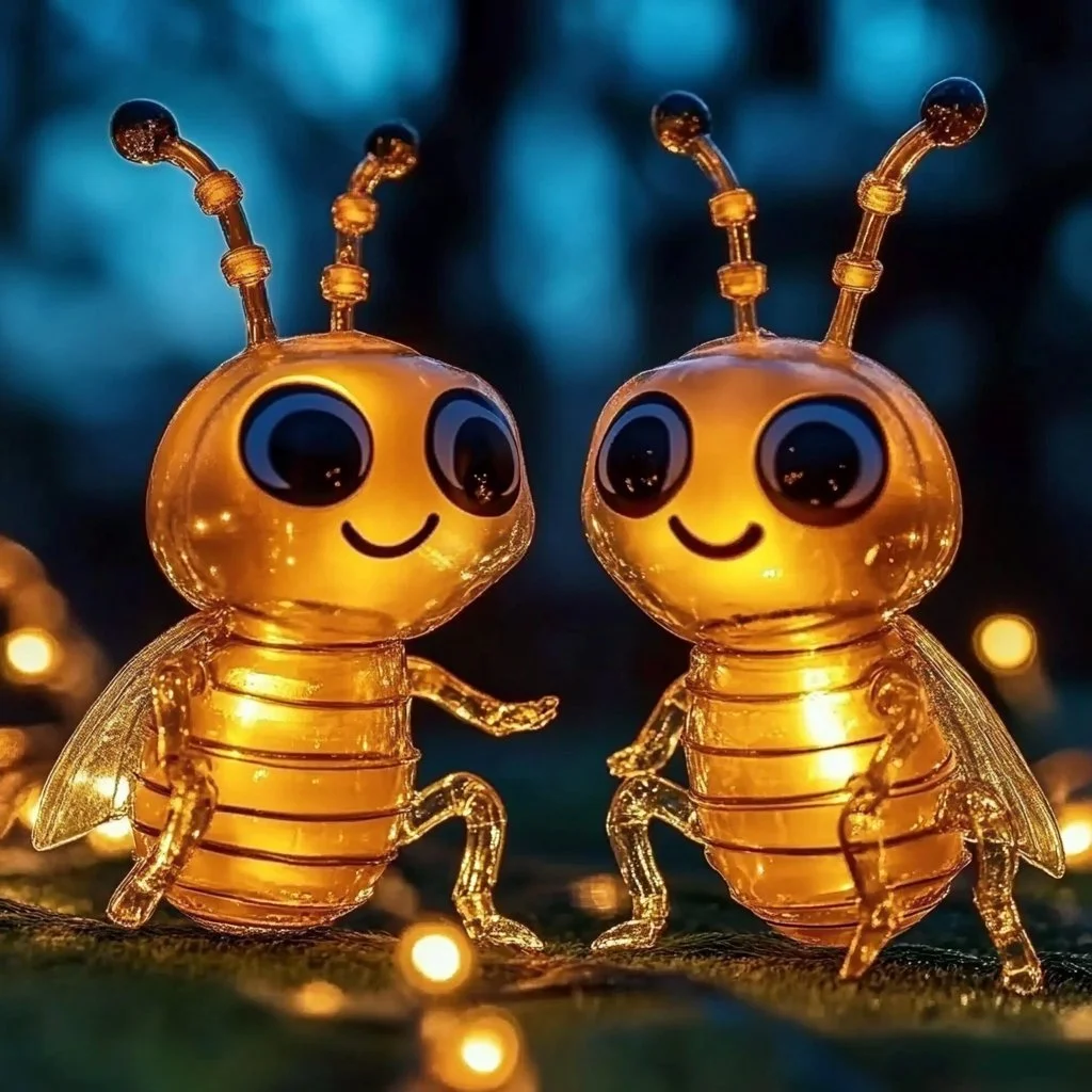 Colorful water bottles featuring cute love bug designs for hydration enthusiasts