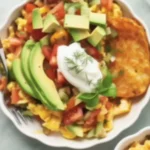 Delicious high protein breakfast options for weight loss including eggs, beans, and fruits.