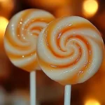 Delicious caramel swirl pops with creamy caramel flavor