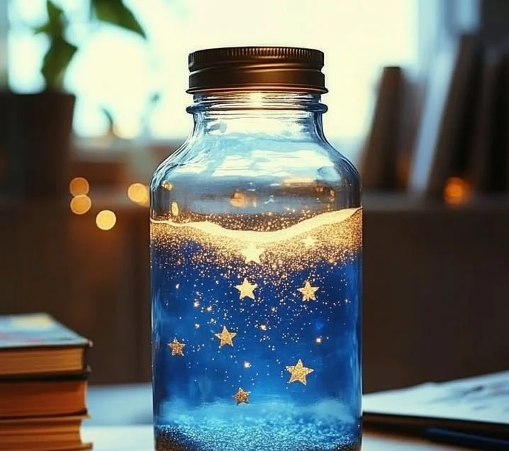 DIY calm-down bottles for stress relief and emotional regulation