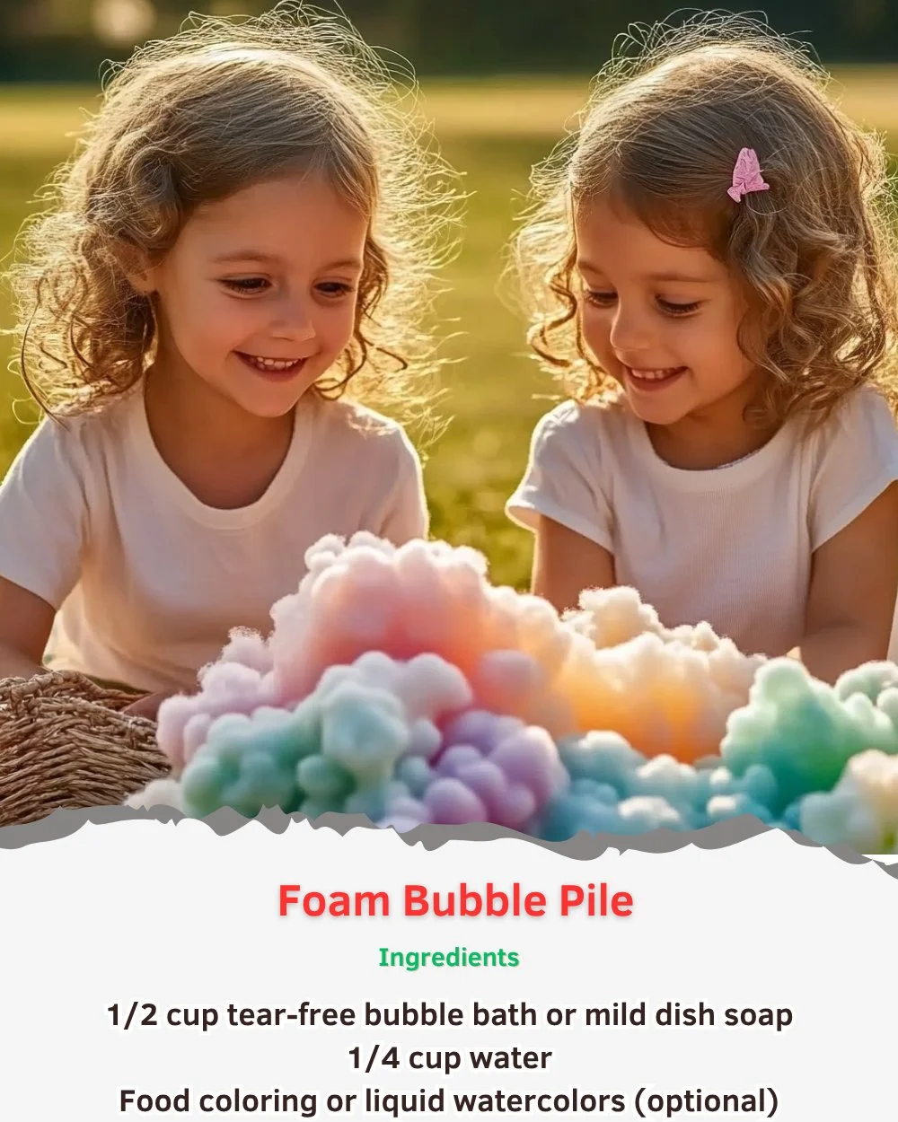 Colorful foam bubble pile perfect for decoration and playtime fun.