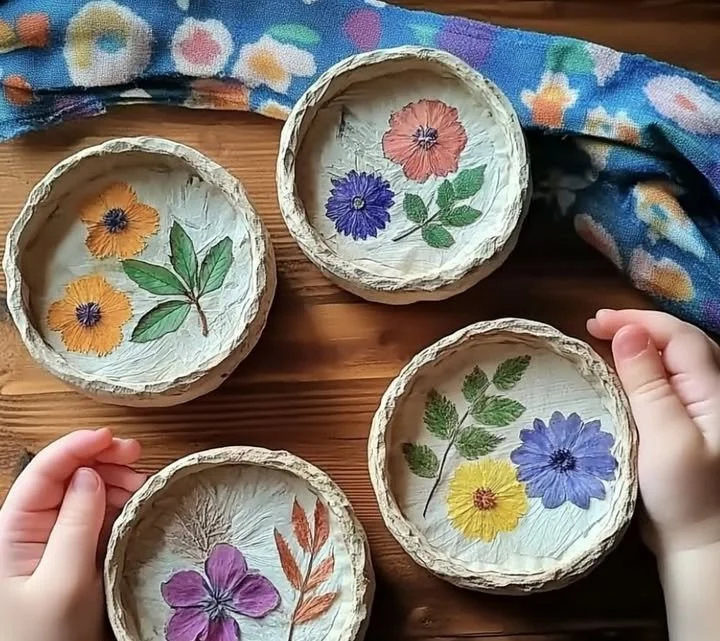 Handmade ceramic pinch pots for home decor