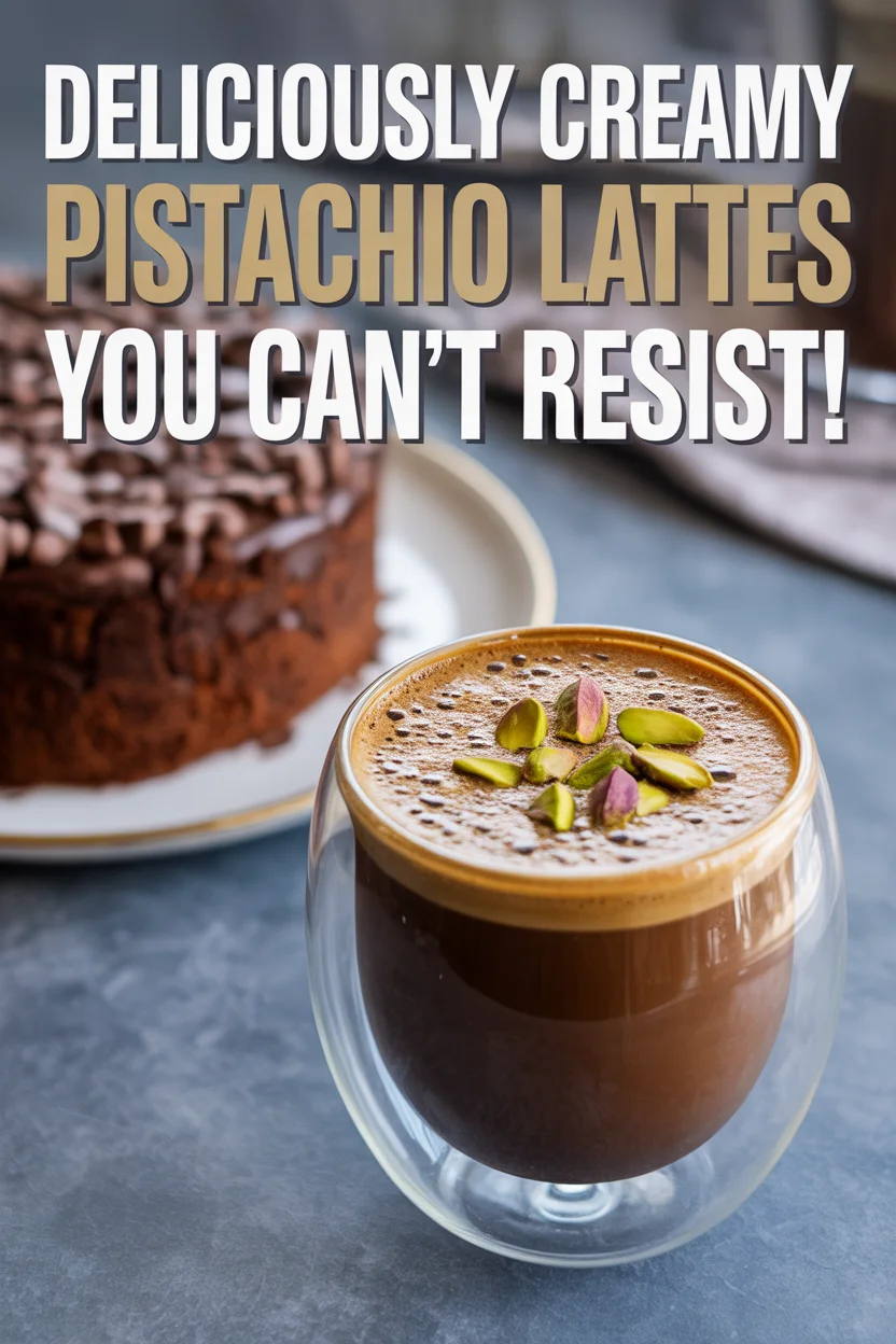 Deliciously Creamy Pistachio Lattes You Can’t Resist! 10 pistachio lattes