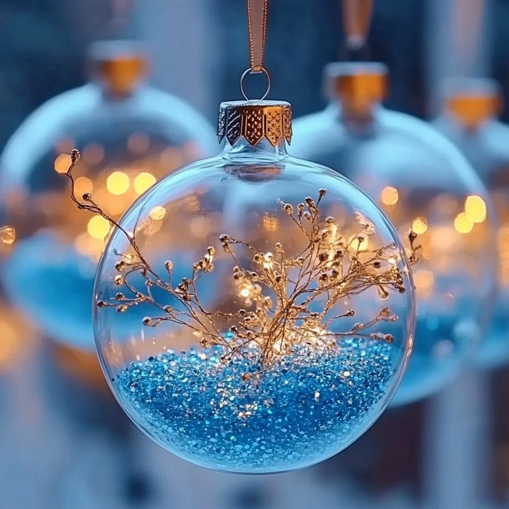 Calm Down Glitter Globes creating a serene and relaxing atmosphere