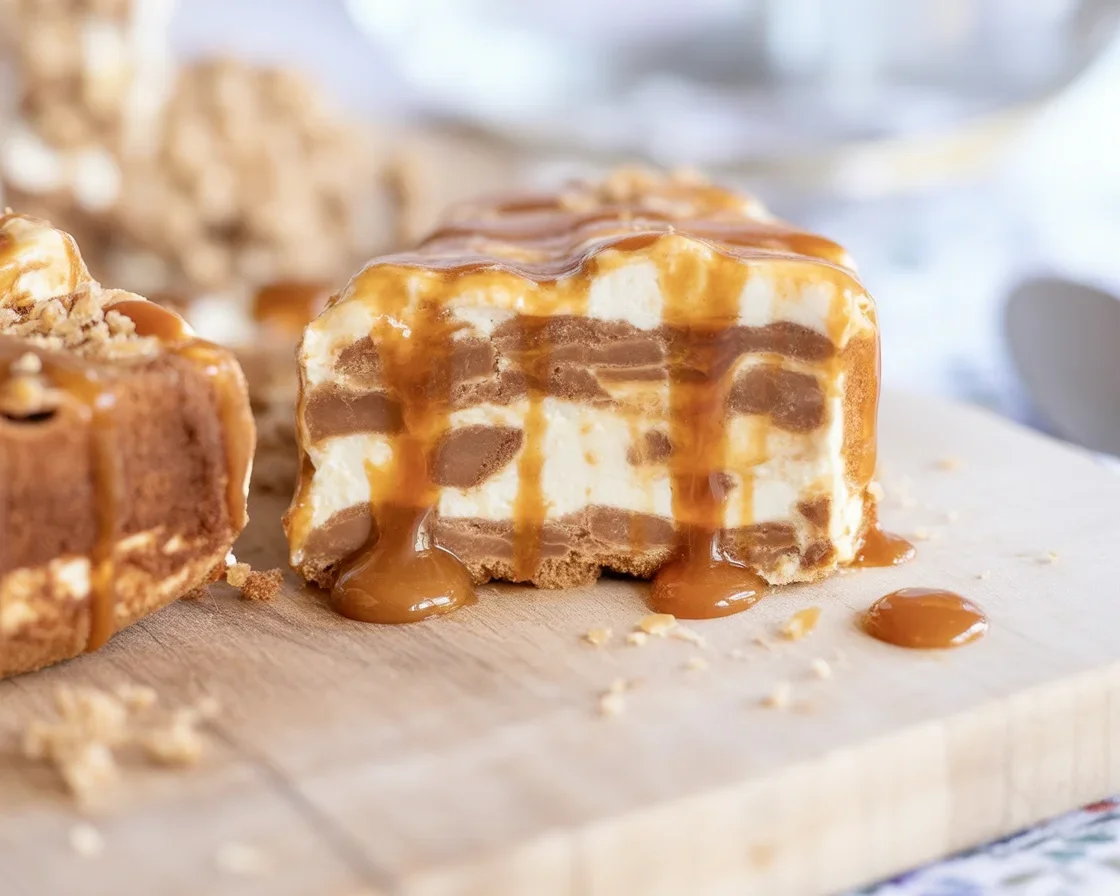 Delicious Caramel Apple Cheesecake Bars with buttery crust, creamy filling, and streusel topping.