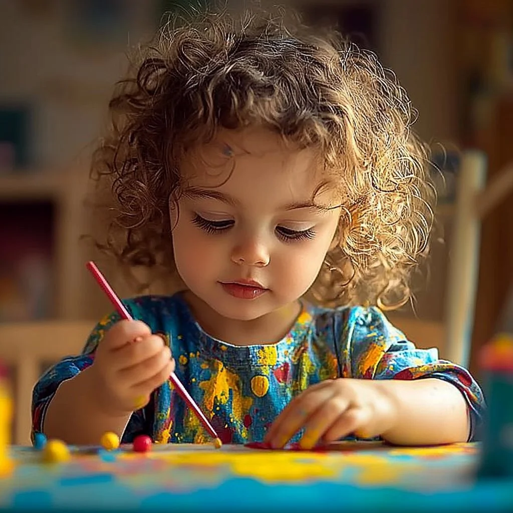 Colorful fireworks straw painting demonstration showcasing creative techniques.