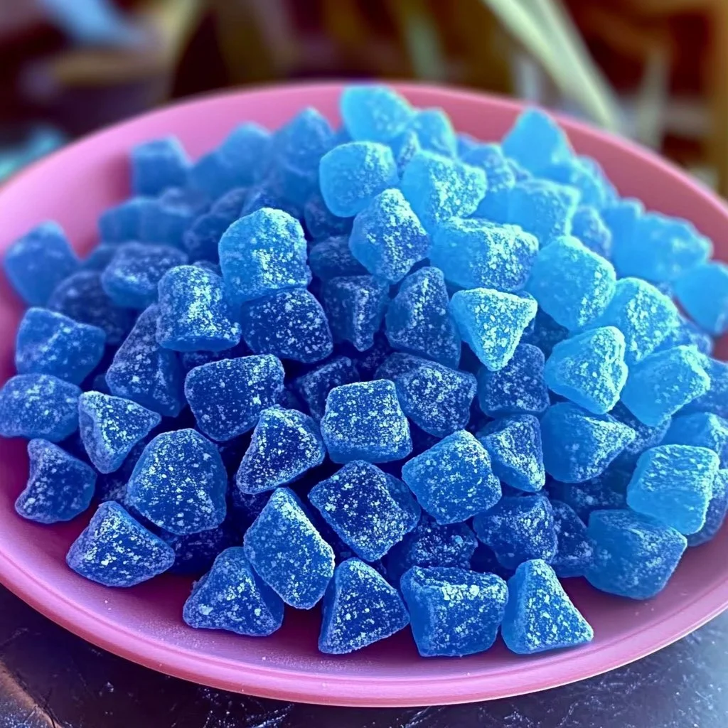 Homemade Pop Rocks candy recipe with sparkling fizzy texture