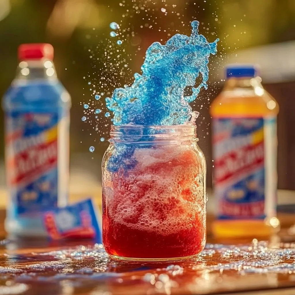Colorful Kool-Aid Fireworks Eruption candy bursting with flavor