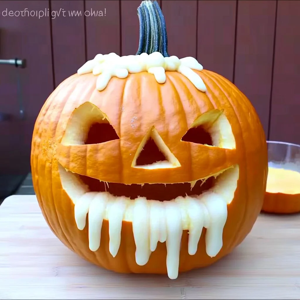 Creative Pumpkin Volcanoes project for fun fall activities.