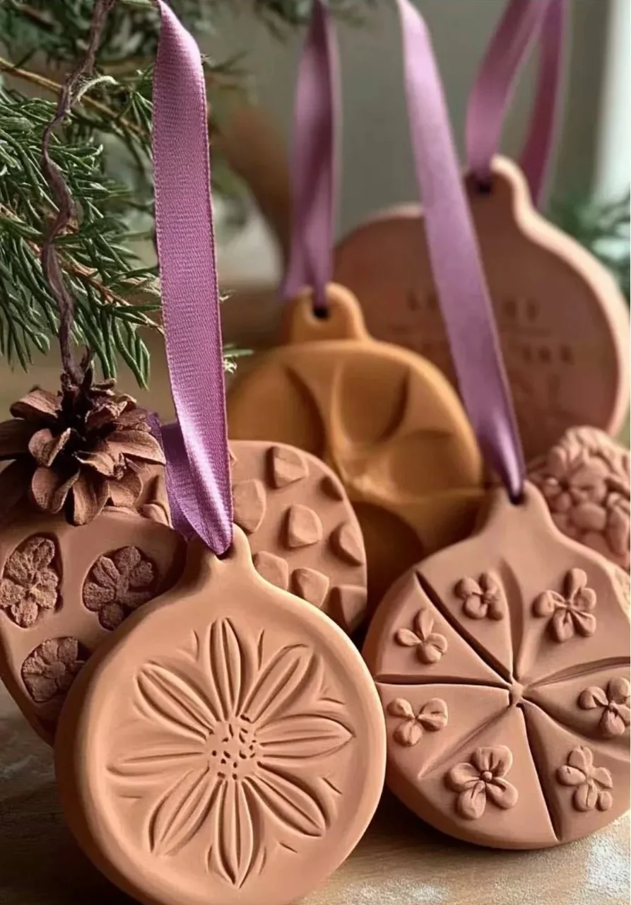 Scented clay fresheners for a naturally fragrant home environment.