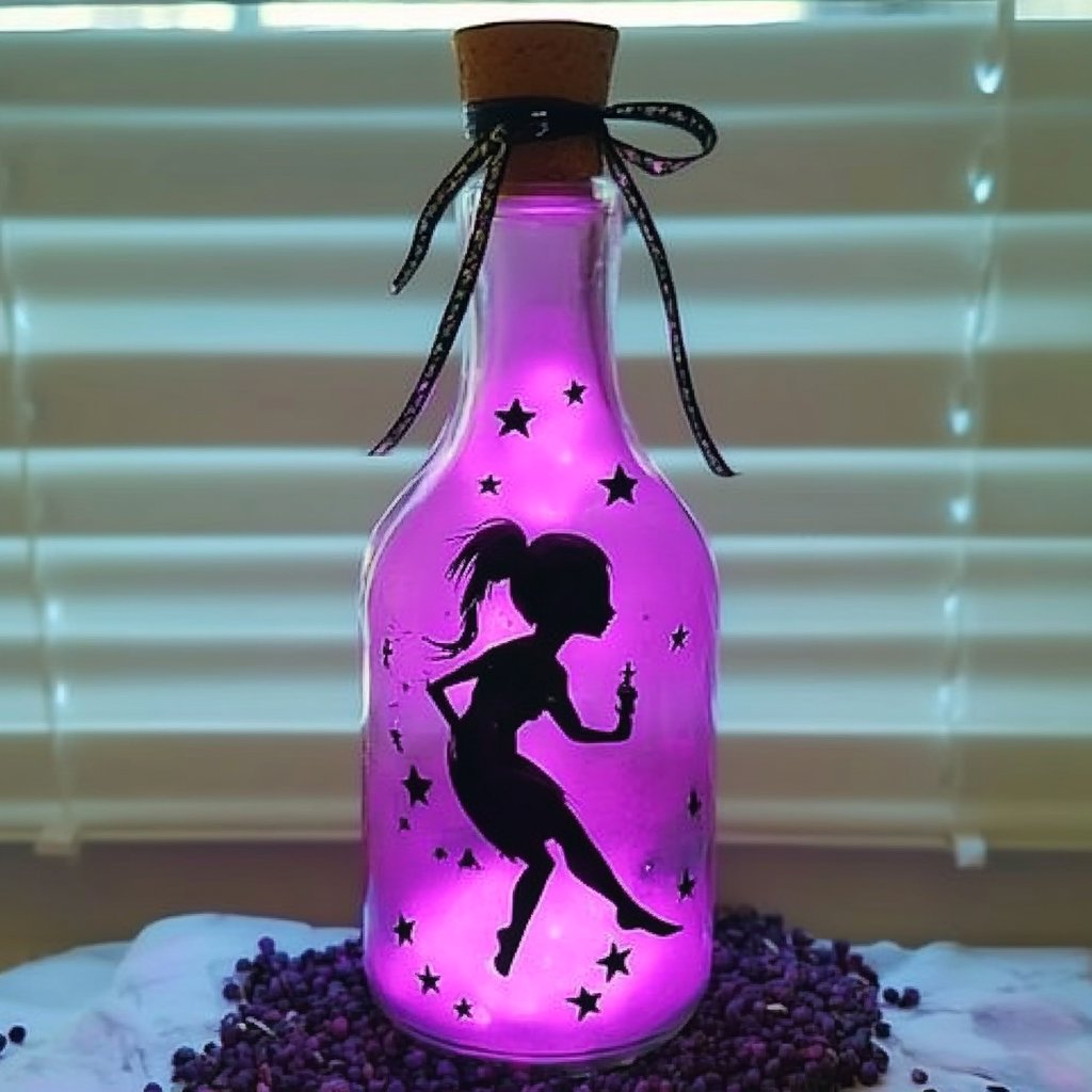 DIY Light-Up Fairy Bottle 4 DIY Light-Up Fairy Bottle