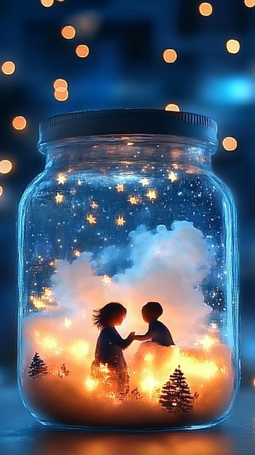 DIY Glow-in-the-Dark Fairy Jar 4 DIY Glow-in-the-Dark Fairy Jar