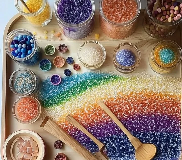 Dyed Rice