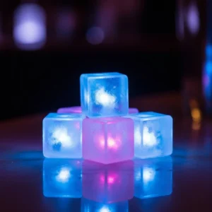 Glowing Ice Cubes 19 Glowing Ice Cubes