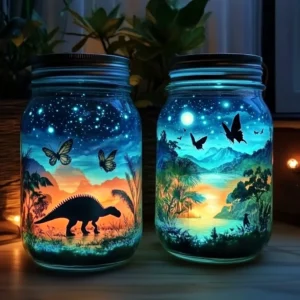 Jurassic Glow Jar – A Dino-Mite Night Light! 21 Jurassic Glow Jar – A Dino-Mite Night Light!