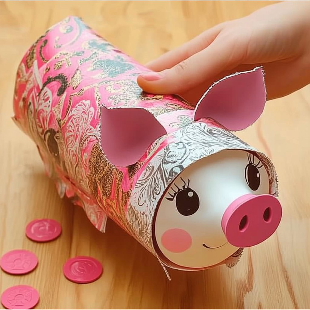 DIY Piggy Bank Craft 4 DIY Piggy Bank Craft
