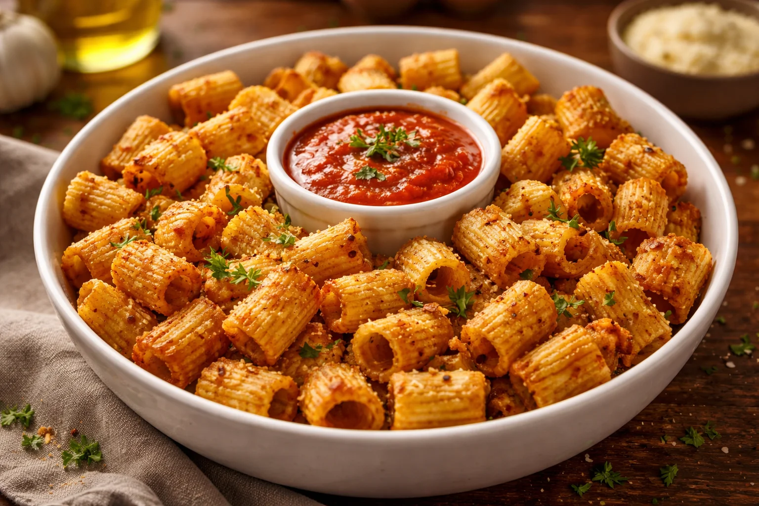 Delicious Air-Fried Pasta Snack: Your New Favorite Crunchy Treat 7 Air-fried pasta snack