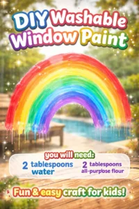 DIY Washable Window Paint 19 DIY Washable Window Paint