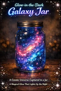 Glow-in-the-Dark Galaxy Jar 17 Glow-in-the-Dark Galaxy Jar