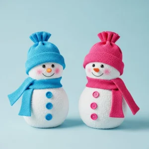 How to Make a Snowman with Socks 11 How to Make a Snowman with Socks